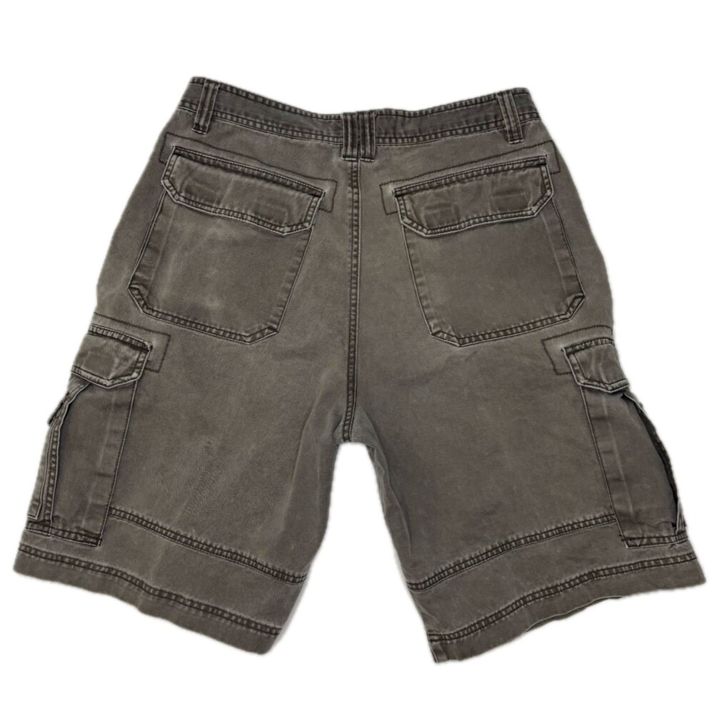 Union Bay Cargo Shorts Men's 33" Gray Utility Pockets Skate Streetwear - Picture 3 of 4